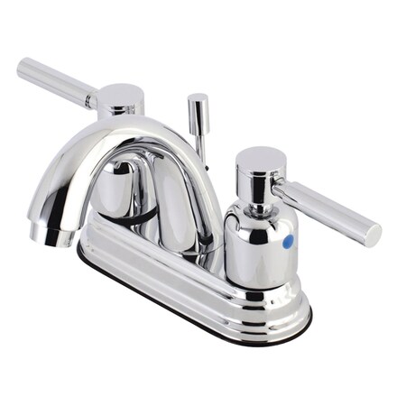 Kingston Brass KB8611DL 4" Centerset Bathroom Faucet, Polished Chrome KB8611DL